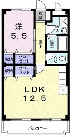 マンションエトランゼの物件間取画像